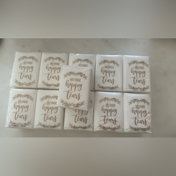 Happy tears tissue packs (set of 21) - Picture 3 of 6